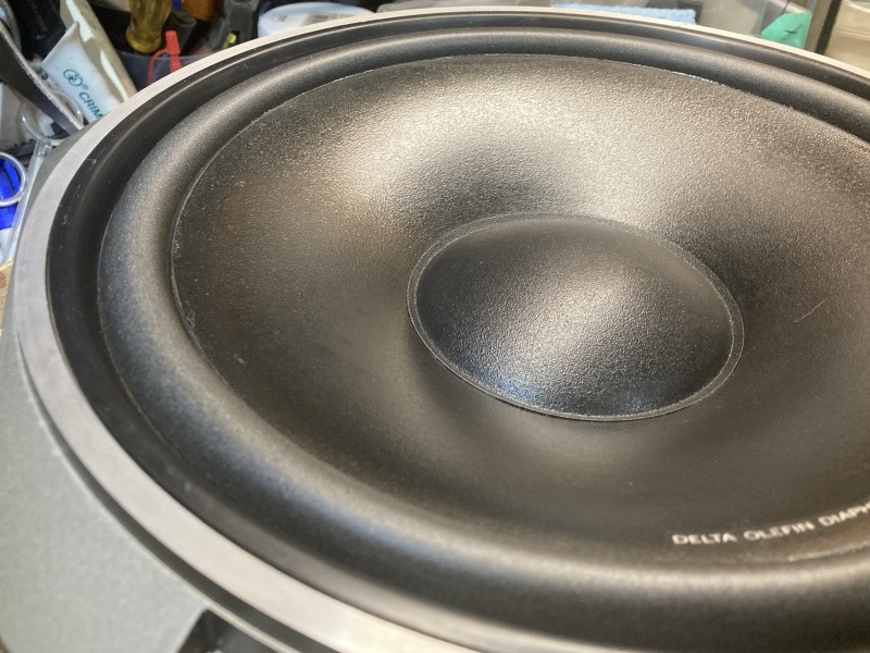 ONKYO D-5 修理例 ウレタンエッジ D11 使用