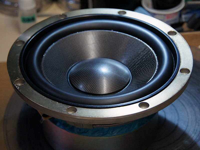 Onkyo Monitor 500X 修理例 ラバーエッジ KR08 使用