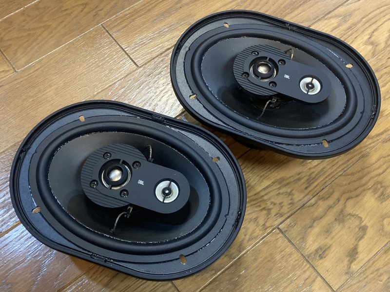 JBL TL900 修理例 楕円ラバーエッジ OR69 使用