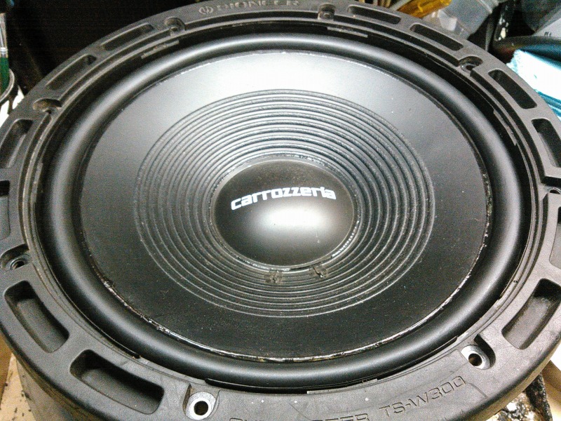 carrozzeria TS-W300
修理例